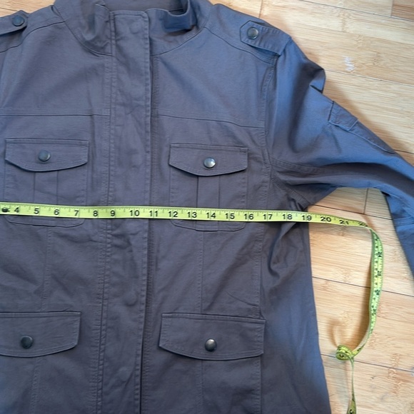 Thread & Supply Brownish Gray Utility Jacket size XL NWOT - Picture 9 of 10